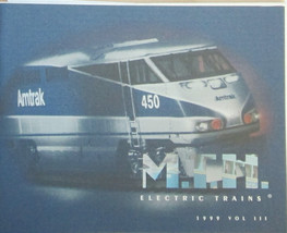 1999 M.T.H. ELECTRIC TRAINS VOLUME 3  CATALOG - $317.95 MXN