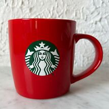 Starbucks Red Mug Green Mermaid Logo - 2020 Starbucks Coffee Cup 12 fl oz - $18.95