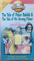 The  Tale of Peter Rabbit\Mr Jeremy Fisher (VHS 1988 Rabbit Ears)ss~Meryl Streep - $3.95