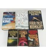 Lot of 6 Stephen King Books 3 Hardback &amp; 3 Paperback - $38.79