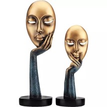 Handmade Creative abstract mask sculpture decoration TV cabinet porch decoration - £43.83 GBP+