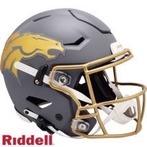 Denver Broncos Helmet Riddell Authentic Full Size SpeedFlex Style Slate Alternat - $1,032.60 CAD
