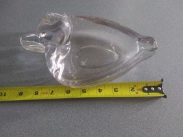 Vintage Duncan &amp; Miller  clear glass duck ashtray- candy dish Pall Mall - £11.48 GBP