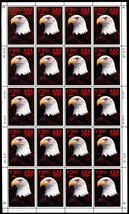2540, $2.90 1991 Priority Mail Full Sheet of 20 Stamps - $95.00