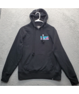 Super Bowl LVIII NFL 47 Hoodie Unisex S Black Fleece Lined Kangaroo Pocket - $20.22