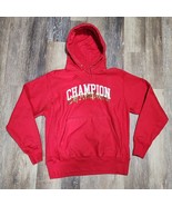 Vintage Champion Reverse Weave Old English Spellout Red Hoodie Sweatshir... - €33,85 EUR