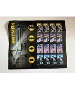 USPS 2014 Uncirculated Batman Stamps - £13.88 GBP