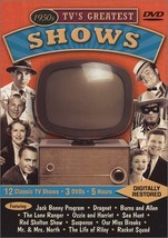 1950S Tv&#39;s Greatest Shows Featuring The Jack Benny Program / Dragnet / The Burns - £8.51 GBP