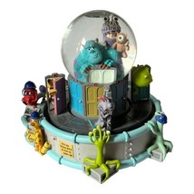 Disney Monster Inc Musical Snowglobe Does Not Work Sully Mike Scare Factory - $70.13