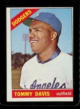 Vintage 1966 Topps Baseball Trading Card #75 Tommy Davis La Dodgers Outfield - £6.71 GBP
