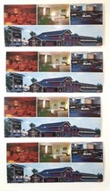 Brewer Maine Stable Inn Penobscot County Maine Panorama Lot of 4 PC Hotel Motel - £19.92 GBP