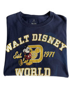 Walt Disney World Mickey Mouse Shirt Size Large Blue By Hanes Short Sleeve - £8.63 GBP