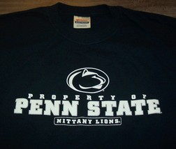 PSU Property of PENN STATE UNIVERSITY NITTANY LIONS T-SHIRT MENS XL - $305.91 MXN
