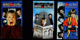 Home Alone 1 2 &amp; 3 Trilogy Movie Lot (VHS, 1991) - £5.65 GBP