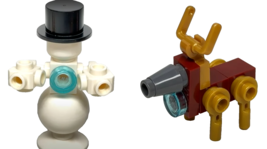 NEW Lego Marvel Holiday Iron Snow Man &amp; Iron Reindeer Mini Sets - $12.30