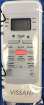 Genuine Vissani RG51H2(2)/CEFU1-M AC Remote Control - New  - OEM - $8.90