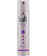 Schwarzkopf Taft PERFECT FLEX Hair Spray -250ml- Level 4 -FREE SHIPPING - £14.79 GBP