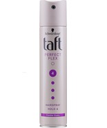 Schwarzkopf Taft PERFECT FLEX Hair Spray -250ml- Level 4 -FREE SHIPPING - $18.80