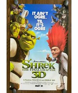 *SHREK FOREVER AFTER (2010) SS Advance 1-Sheet Myers, Diaz, Murphy, Band... - $102.90 CAD