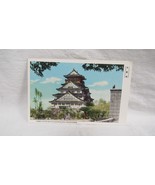 Osaka Castle Built  by Toyotmi Hideyoshi 16th Century Japan Fukuda Postcard - $56.02 MXN