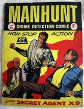 1950&#39;s 3 x Comics SUSPENSE / MANHUNT / ZORRO  - $22.80