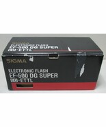 Sigma EF-500 DG Super Flash for Canon W/Box - Used - $65.08 CAD