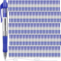 Retractable Ballpoint Pens 200 Pack 1 Mm Medium Point Click Pen Refillable - £36.04 GBP