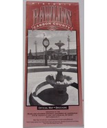 Vintage Rawling Carbon County Wyoming Official Map Brochure  - $5.99