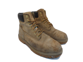 Timberland PRO Men&#39;s 6&quot; Direct Attach Steel Toe Work Boots Wheat Size 13W - £42.84 GBP