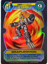 Bandai Digimon D-Tector Series 4 Holographic Trading Card Game Grapleomon - £27.41 GBP