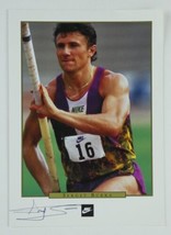 Sergey Bubka Signed 5x7 Photo Autographed Olympic Pole Vaulter - £62.14 GBP