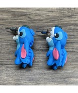 NEW Disney Lilo &amp; Stitch Biting Ear Lobe Stud Earrings KG JD - $218.11 MXN