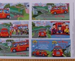 24.75&quot; X 44&quot; Panel Ready, Steady, Wiggles Soft Book Cotton Fabric Panel ... - $10.99