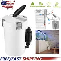 Aquarium External Canister Filter 105 GPH for Fresh Water for Fish Tank ... - £61.37 GBP