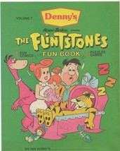 Flintstones Fun Book #7 ORIGINAL Vintage 1988 Denny&#39;s Promotional Comic - £15.81 GBP