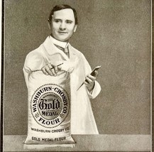 1904 Gold Medal Flour Advertisement Antique Ephemera What Else 7.25 x 4.75&quot; - $376.75 MXN