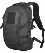 Small Tactical Backpack Military Daypack 12L Molle Bag Rucksack Army, Black - $32.96