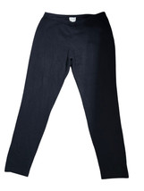 Vintage Sutton Studio Black Cashmere Large Pull On Leggings  - $49.95