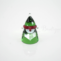 Swarovski 5596386 Holiday Cheers Santa’s Elf Figurines Crystal Green Red NIB $85 - $58.95