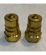 2 Quantity of Parker BH4-61 Valved Hydraulic Quick Connect Nipple (2 Qua... - €34,01 EUR