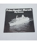 Rare 45 RPM PS 7&quot; Rolf Baierle Prinz Hamelt-Marsch My Bonny Gema RO 1515 NM - $21.52 CAD