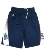 NBA Basketball Shorts Mens M Officially Licensed Blue LGH 3 Athletic Dra... - $18.35 CAD