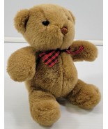 M) Vintage Baby GUND Brown Teddy Bear Bow Tie Stuffed Animal Plush Toy B... - £15.81 GBP