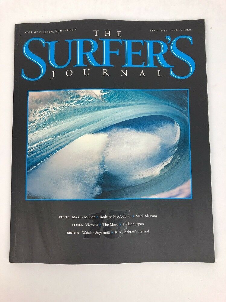 Volume 15 Fifteen Number 1 One THE SURFERS JOURNAL - Fast First Class Sh... - $12.99