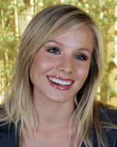 Kristen Bell Stunning Smiling Color 16x20 Canvas Giclee - $69.99