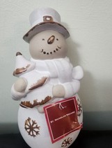 Ceramic Snowman by Kohl&#39;s St. Nicholas Square NEW @$19.99 - £10.96 GBP