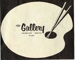 The Gallery Menu Coral Way Miami Florida 1950&#39;s - $77.22