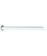 ZENITH/BATHWARE 608W White Adjustable Tension Rod - $397.04 MXN
