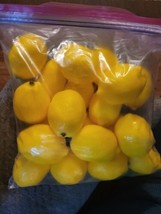 20 Pcs Fake Fruit Home Kitchen Party Decor Artificial Lemons Used - £23.80 GBP