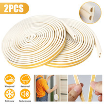 66Ft Self-Adhesive Door Window Weather Stripping Insulation Seal Strip W... - £18.00 GBP